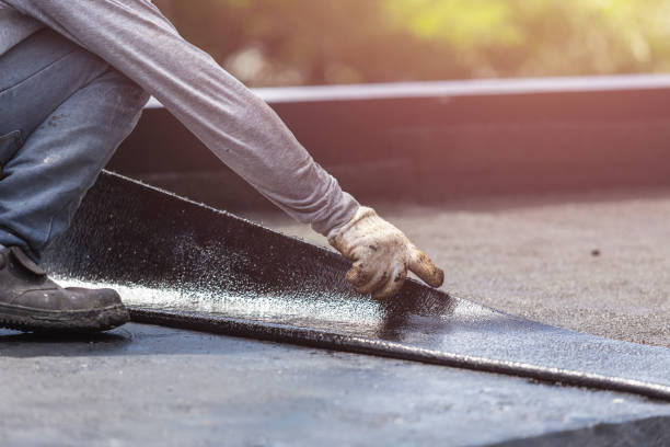 Professional Waterproofing technician working in Dunn Loring, VA